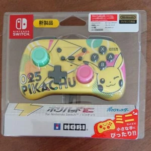 Hori Pad Mini Pokemon Pikachu controller For Nintendo Switch Game Console New JP - Picture 1 of 3