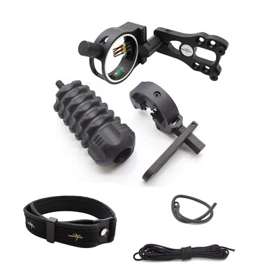 Archery Hunting Bow Accesssory Combo 6 in 1 Kit -Sight, Arrow Rest + Stablizer - Image 1 of 4