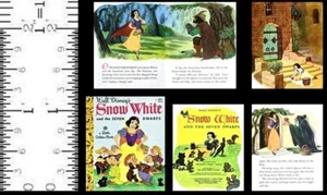 Miniatur Golden Book Snow White 1950’s Barbie Playscale im Maßstab 1:6 - Bild 1 von 1