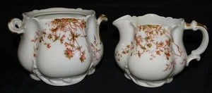 Haviland Limoges France Schlieger 1157 Cream & Sugar - Picture 1 of 7