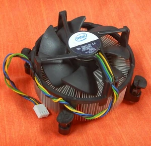 VENTILADOR+DISIPADOR ORIGINAL Intel i7 socket 1366 XEON Core QUAD nucleo COBRE - Foto 1 di 3