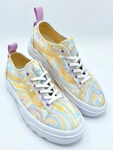 Vans Sentry Old Skool WC Shoe Waffle Cup Swirl Pastels 7.5 Men/9 Women NWOT - Picture 1 of 8