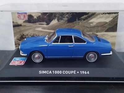 SIMCA 1000 COUPÉ 1964 ALTAYA IXO 1/43 Foto 1 de 3