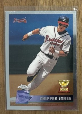 Chipper Jones - 2017 Topps Chrome Update #TARC-8 TargetExclusive Rookie Cup E449 - Image 1 of 2