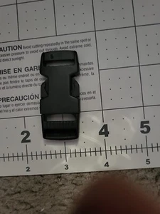 3/4 Zoll schwarzer Verschluss für Rucksäcke Stck 2 - Bild 1 von 2