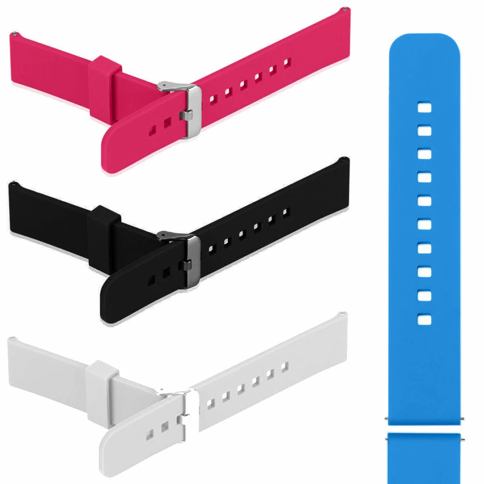 Cinturino silicone ricambio 22mm bracciale fascia per AmazFit Pace A1612 PHS4 - Immagine 1 di 1