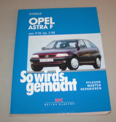 Pre-owned Auto-Reparaturanleitung - Opel Astra F - Año de Fabricación Ab 1991 - Imagen 1 de 3