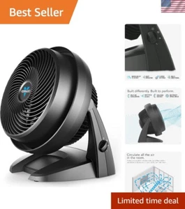 630 Mid-Size Whole Room Air Circulator Fan for Home, 3 Speeds, Adjustable Til... - Picture 1 of 6