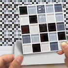 Decors Self-Adhesive 4"-12" 10-50Pcs Kitchen Bathroom Mosaic Tile Stickers Wall