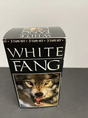 WHITE FANG 3 VHS VIDEOTAPE BOXED SET WHITE FANG + TO THE RESCUE + AND THE HUNTER - Image 1 of 4
