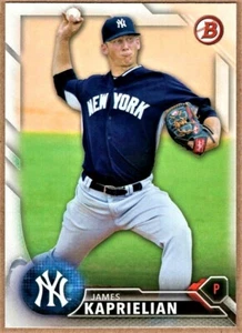 JAMES KAPRIELIAN - 2016 BOWMAN PROSPECTS RC - Picture 1 of 2
