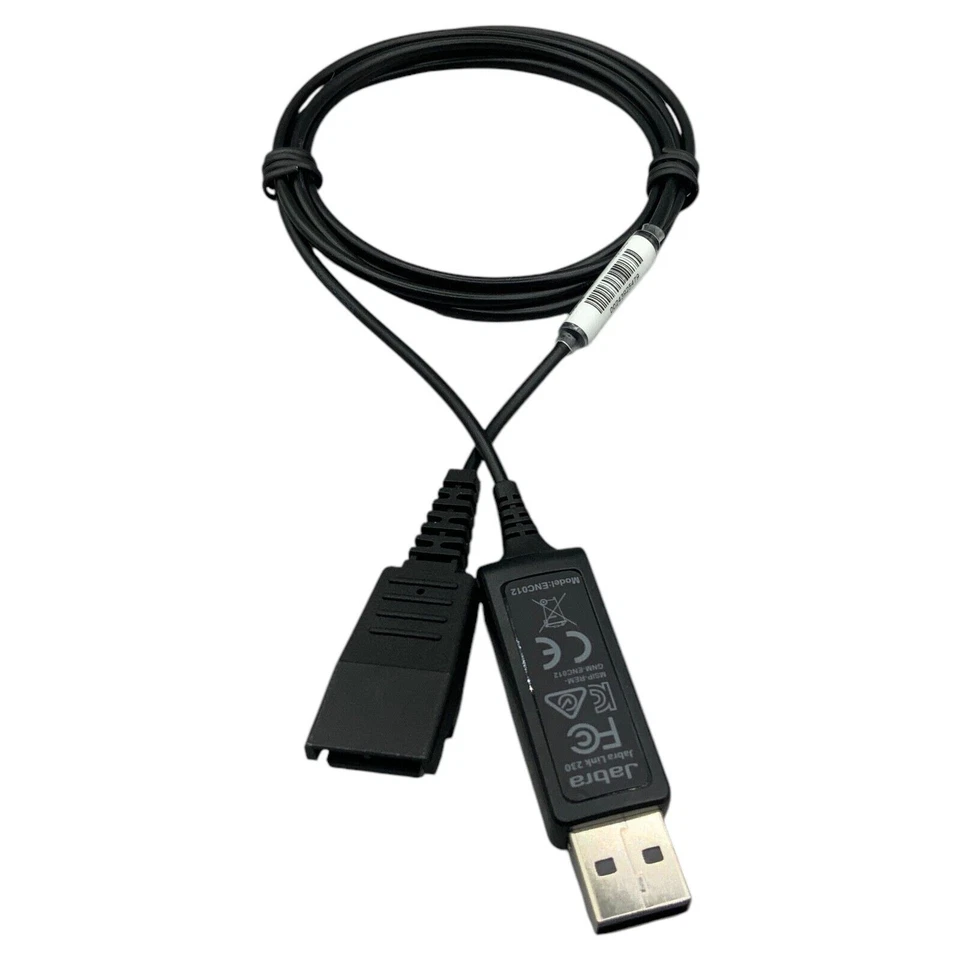 Jabra LINK 230 - headset adapter - USB