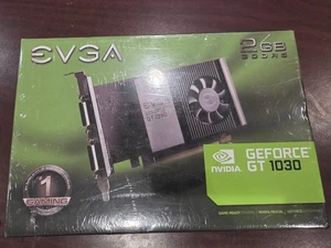 EVGA GeForce GT 1030 SC 2GB GDDR5 Single Slot Graphics Card 02G-P4-6338-KR - Picture 1 of 6