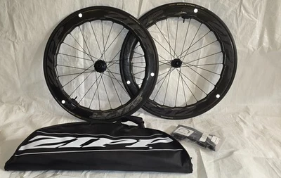 Juego de ruedas de freno de disco tubular de carbono Zipp 454 NSW Cognition Foto 1 de 4