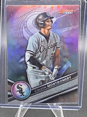 2022 Bowman's Best #TP-27 Colson Montgomery Top Prospects Refractor - Image 1 of 2