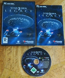 STAR TREK LEGACY (PC DVD-ROM) by Bethesda (2006) Original with Manual - V.G.C. - Picture 1 of 2
