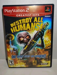 Destroy All Humans Sony PlayStation 2 2005, getestet, sauber - Bild 1 von 4