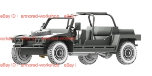 3D Printed 1/72 China's LYT2021 ultra-light wheeled assault vehicle Unpainted - Picture 1 of 5