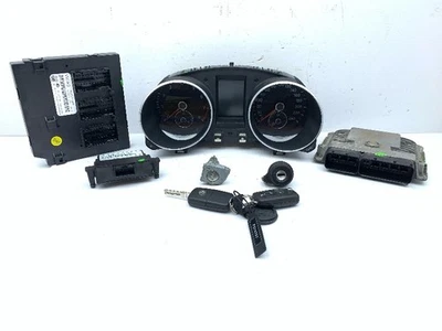Centralina motore VW Golf VI (5K) 03F907309R 7N0907530M set ECU blocchetto accensione - Immagine 1 di 4
