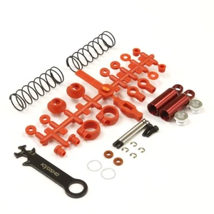 Kyosho Front Shock Set Red Tomahawk Radio Control Parts SC222R 680 - Picture 1 of 1