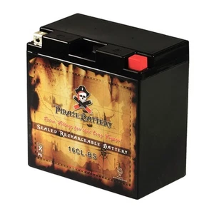 YB16CL-B High Performance - Maintenance Free - Sealed AGM Motorcycle Battery - Picture 1 of 6