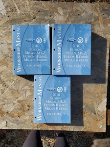 2010 Ford Fusion Mercury Milan Lincoln MKZ Factory Shop Service Repair Manual 3V - Picture 1 of 6