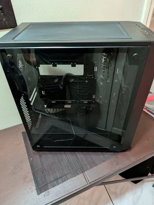 Fractal Design Meshify C Compact Computer Case - Black (Preowned) - Image 1 of 4