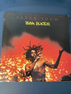 Peter Tosh Bush Doctor Album LP Vinyl Record Rolling Stones Label - Image 1 of 4