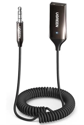 UGREEN Aux to Bluetooth 5.4 Adapter 3.5Mm Bluetooth Receiver for Car USB 2.0 to - Image 1 of 4