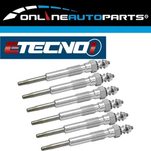 Set of 6 Glow Plugs for Landcruiser 1HZ 90~07 4.2L Diesel 70 80 100 105 Series - Picture 1 of 3
