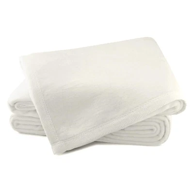 Luxury Plush Blanket - Full/Queen - 100% Cotton, Made in Portugal Exclusively - Image 1 of 4