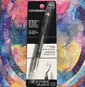 Covergirl Perfect Blend Eyeliner Pencil #105 Charcoal #110 Blk/BRWN Qty 3 - Picture 1 of 2