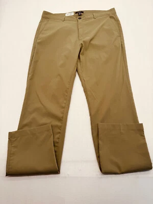 Pantalones Alfani Chino Para Hombre 34x32 Verde Pierna Recta Delgados 2790 Foto 1 de 4