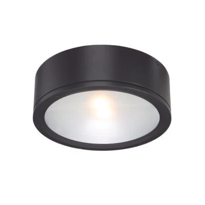 WAC Lighting Tube 12" Ceiling Mount 3000K BLACK - Image 1 of 3