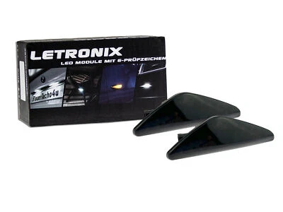 Frecce Laterali LED Frecce Fumo Nero Moduli adatti per BMW X5 E70 2006-2013 - Immagine 1 di 3