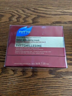 PhytoMillesime Mascarilla Mejoradora de Color (Color-Tratamiento Cabello Resaltado) 200 ml/7,05 oz Foto 1 de 4