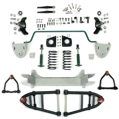 Mustang II 2 IFS Front End Kit para 50-65 International con Amortiguadores Muelles Barra estabilizadora  Foto 1 de 4
