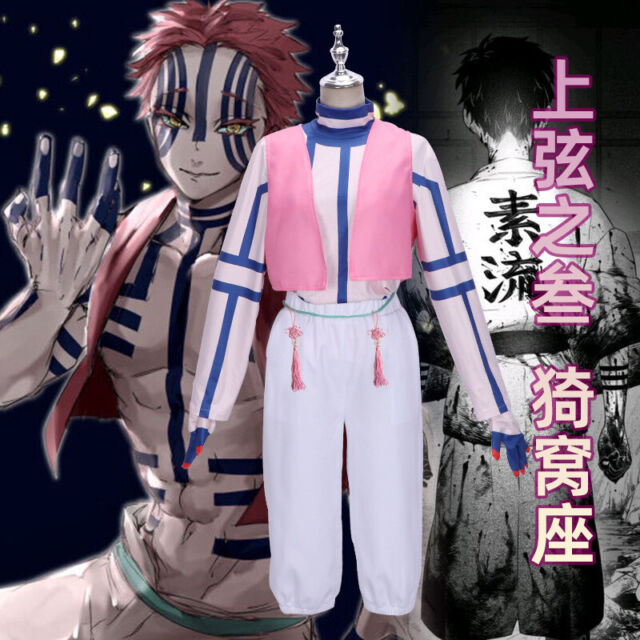 2023-demônio Slayer Kimetsu No Yaiba Tanjirou Kamado Cosplay Fantasia  Kimono Cloak Halloween Party Anime Roupas Uniforme Set-1