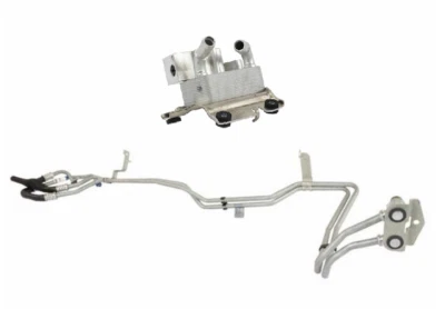 OEM NUEVO 15-20 Ford 5.0L F-150 Transmisión Enfriador de Aceite Línea Tubos y KIT Enfriador Foto 1 de 4