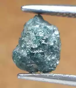Diamante azul áspero natural suelto diamante crudo sin cortar para joyería pe... - Imagen 1 de 5
