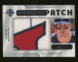 2009 Upper Deck Ultimate Collection Justin Morneau Twins GU Jumbo Patch 1/35
