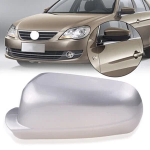 Silver Right Rear View Mirror Cover For VW Golf MK4 00-04 Jetta MK4 99-2005 1X - Picture 1 of 6