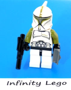 LEGO Clone Trooper Sergeant Star Wars Minifigure Episode II Droidekas (75000) - Picture 1 of 4