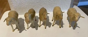 Antique composition toy miniature Sheep animal Barn farm - Picture 1 of 4