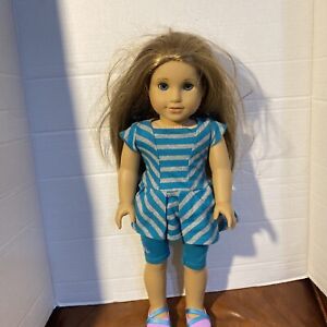 American Girl McKenna in meet outfit GOTY 2012 Retired Doll 18 Inch