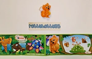 UN018 VOLPE + BPZ LUNGA KINDER SORPRESA ITALIA 2010/2011 ANIMALI DELLA FORESTA - Picture 1 of 1