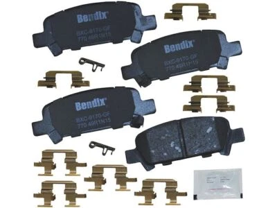 Juego de pastillas de freno traseras Bendix 89316VX 2002 2001 2003 para Subaru Outback 2000-2004 Foto 1 de 2