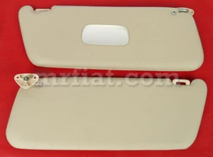 Juego de viseras de sol beige Mercedes W108 250 280 300 W110 Fintail calidad premium nuevo - Imagen 1 de 1