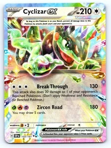 SV08: Surging Sparks #159/191 Cyclizar ex - Picture 1 of 2