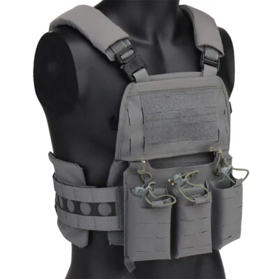 WST V5 FCPC Tactical Plate Carrier Assult Cummerbund Tactical Vest Front MOLLE - Image 1 of 4